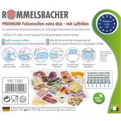 Набір вакуумних пакетів Rommelsbacher VRS 1560 15x600 см Киев