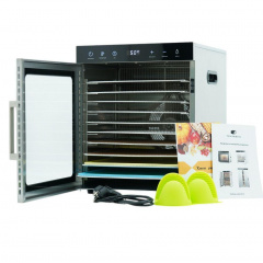 Дегідратор професійний Tekhniko DH-08H-SS нержавіюча сталь (8 лотків) Бровари