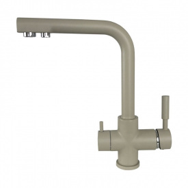 Змішувач для кухні під осмос Globus Lux Lazer GLLR-0888-4-COLORADO бежевий матовий