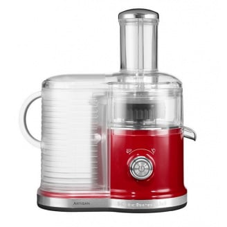 Соковижималка для овочів і фруктів KitchenAid 5KVJ0333EER, настільна, 2 швидкості, червона