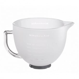 Дежа скляна KitchenAid 5K5FGB, матова, 4.83 л