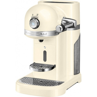 Кавомашина KitchenAid Artisan Nespresso 5KES0503EAC, капсульна, 1.4 л, кремова