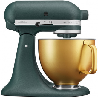 Міксер планетарний KitchenAid 5KSM156VGEPP 4,8 Л ARTISAN LIMITED EDITION КВІТ: PEPPLED PALM З ЗОЛОТОЇ ЧАШЕЙ