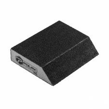 Губка шліфувальна P100 Polax кутова 110х90х25 мм Чорний (54-226)