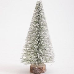 Искусственная елка настольная Lugi Стрела зимняя 25 см Зелено-белый (SOK-М-12-2) Киев