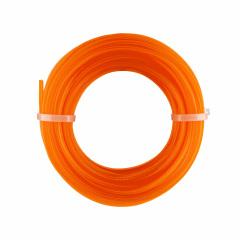 Жилка для триммера Polax Звезда 2,4 мм 15 м Оранжевый (70-072) Киев