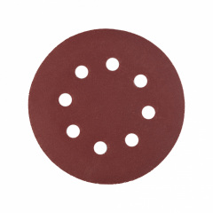 Шлифовальный круг Polax на липучке самозацепной 125 мм К400 Красный 10 шт (54-223) Киев