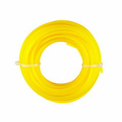 Жилка для триммера Квадрат 2,7 мм Polax 15 м Желтый (70-063) Винница