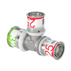 Трійник редукційний Uponor S-Press PLUS латунний 32-25-25 (1070582)