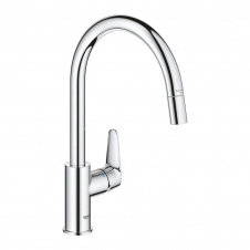 Змішувач для кухні з висувним виливом Grohe StartCurve (30562000)