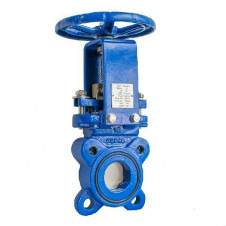 Засувка шиберна міжфланцева Walver Ду 250 з невисувним штоком