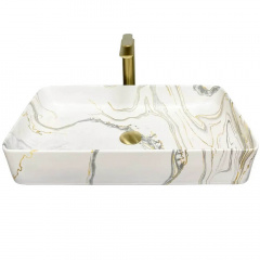 Раковина накладна VBI TRIEST STAINS MATT VBI-012705 Ахтырка