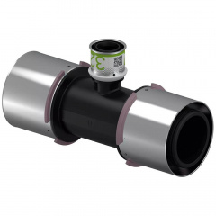 Трійник редукційний Uponor S-Press Plus PPSU 75-32-75 Ясногородка