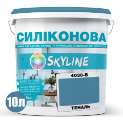 Фарба силіконова для вологих приміщень Skyline 4030-B Теналь 10 л (2589082052) Краматорськ