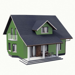 Краска фасадная силиконовая Skyline Силиконфасад 4040-G30Y (C) Тисан 5 л (2595725009) Черновцы