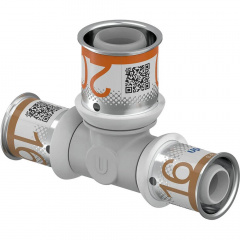 Трійник редукційний Uponor S-Press Plus PPSU 16-20-16 Новая Прага
