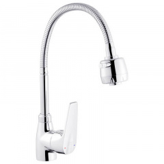 Змішувач для кухні з гнучким виливом Kroner KRM Odra - C039-1 Березне