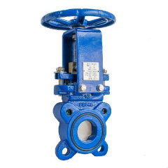 Засувка шиберна міжфланцева Walver Ду 250 з невисувним штоком Новояворовск