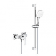 Душова система із змішувачем Grohe Cubeo хром (1018250000) Київ