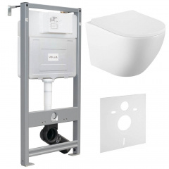 Інсталяція для унітазу Volle Master Evo 3 в 1 + унітаз Volle Amadeus 2.0 vortice з сидінням Slim soft-closing (1313.001000+212010) Бровари