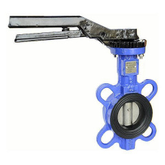 Затвор поворотний дисковий Walver "Батерфляй" Ду 200 Ясногородка