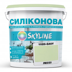 Фарба силіконова для вологих приміщень Skyline 1020-G40Y Лессі 10 л (2589082080) Рівне