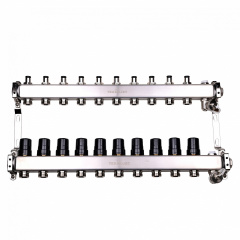 Колектор для опалення Termojet TJ-R-W-10 без витратомірів Прилуки