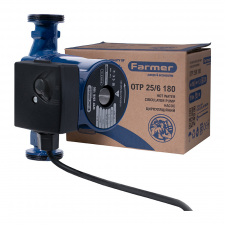 Насос циркуляційний Farmer 25/6-180 110 кВт H 6м Q 50л/хв (66462)