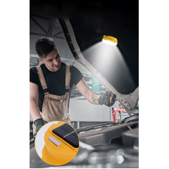 Светодиодная LED лампа-фонарь с солнечной панелью и аккумуляторами BTB 19200 mAh NG200 "Ромашка" Желтый Братское