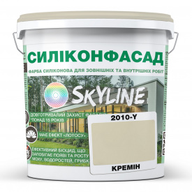 Фарба фасадна силіконова Skyline Силіконфасад 2010-Y Кремін 10 л (2595725030)