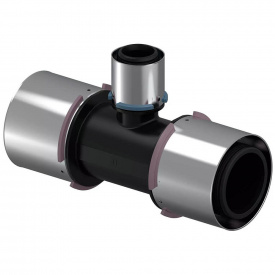 Трійник редукційний Uponor S-Press Plus PPSU 75-40-75