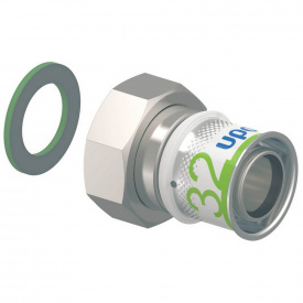 Штуцер з нак. гайкою Uponor S-Press Plus 32-G1 1/4"SN