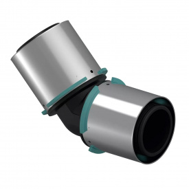 Коліно-прес Uponor S-Press Plus 45° PPSU 63-63 (1032879)