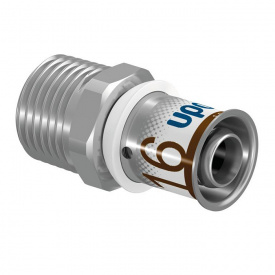 Штуцер Uponor S-Press Plus 16-G3/8" MT зовнішня різьба (1091728)