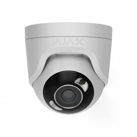 Камера відеоспостереження Ajax TurretCam HL 5Мп 2.8 мм білий (000059514)