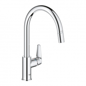 Змішувач для кухні з висувним виливом Grohe StartCurve (30562000)
