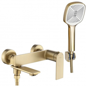 Змішувач для ванни Rea Storm brush gold (REA-B7963)