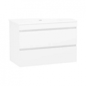 Тумба підвісна з умивальником Imprese Vaclav 60 см зі стільницею, 2 ящика (u08406403FH+с061010361)