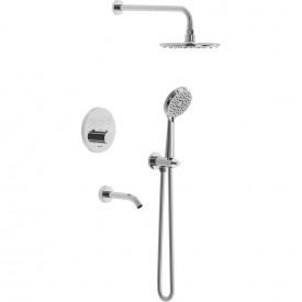 Душова система прихованого монтажу Imprese Kucera Click на 3 функції хром (t04803401SBC)