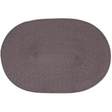 Килимки-плейсмати BonaDi Casual Oval 44х30 см Коричневий мокко 4 шт DP229846