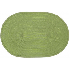 Килимки-плейсмати BonaDi Casual Oval 44х30 см Зелений лайм 4 шт DP229848