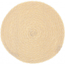 Килимки-плейсмати BonaDi Casual 38 см Золотистий 4 шт DP229859