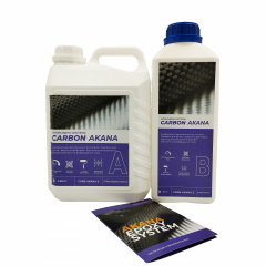 Епоксидна смола для карбону 5 кг комплект з затверджувачем AKANA (АНАЛОГ LARIT MGS LR-285) Біла Церква