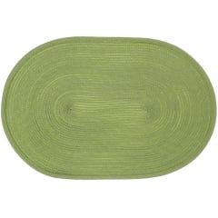 Килимки-плейсмати BonaDi Casual Oval 44х30 см Зелений лайм 4 шт DP229848 Краматорськ