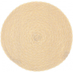 Килимки-плейсмати BonaDi Casual 38 см Золотистий 4 шт DP229859 Черкаси