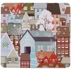 Сервірувальні серветки BonaDi Happy Holidays-127 28x30 см Різнокольоровий 12 шт DP229811