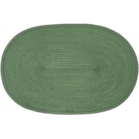 Коврики-плейсматы BonaDi Casual Oval 44х30 см Зеленый 4 шт DP229844