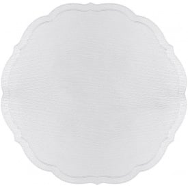 Коврики-плейсматы BonaDi Роса 38 см Серебристо-белый 4 шт DP229881