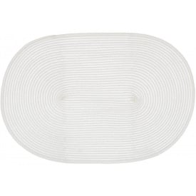 Килимки-плейсмати BonaDi Casual Oval 44х30 см Білий 4 шт DP229847