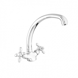 Змішувач для кухні Rubineta Milano-8 Cross Lux хром (M8T006)